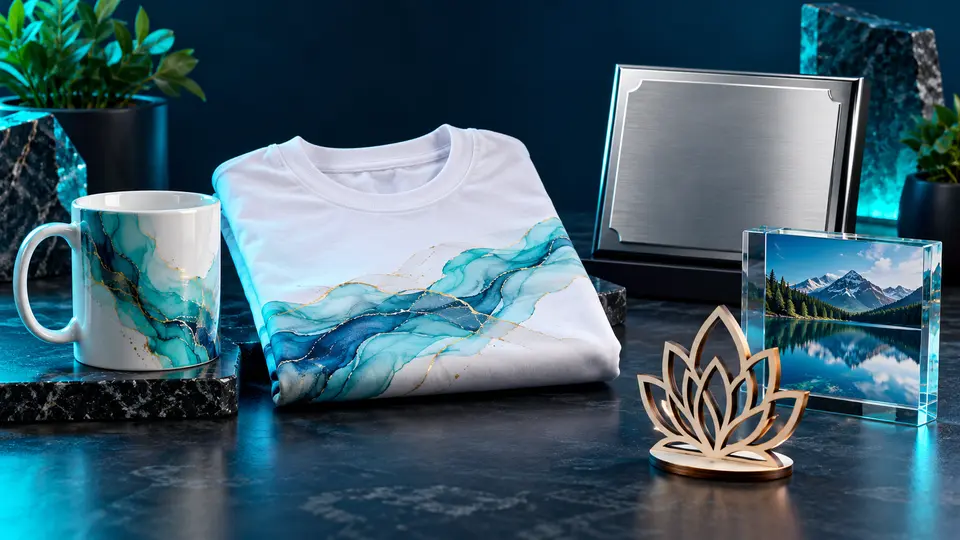 Taza, playera, reconocimiento y cuadro acrílico personalizados